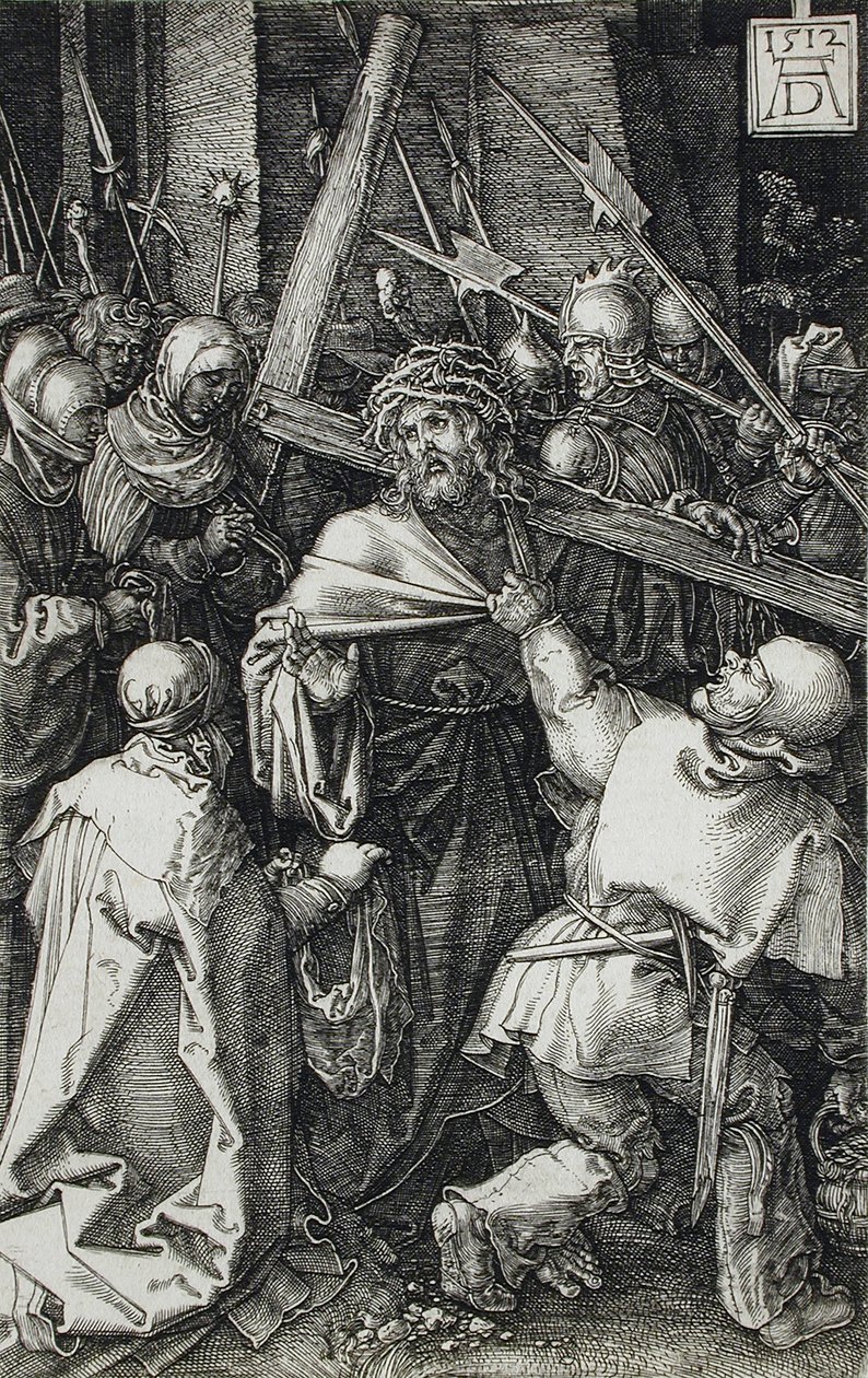 El camino de la cruz de Albrecht Dürer