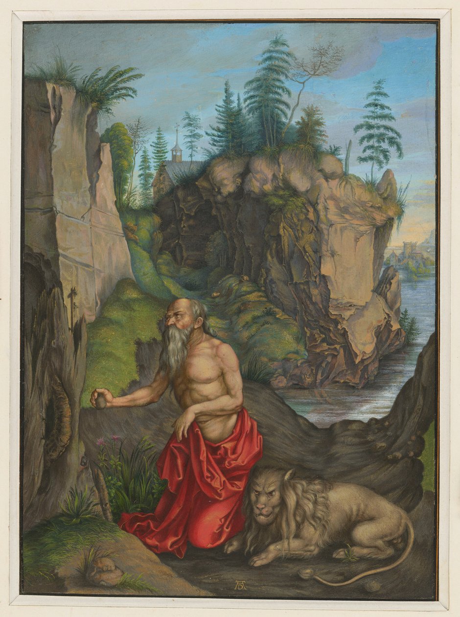La penitencia de San Jerónimo de Albrecht Dürer