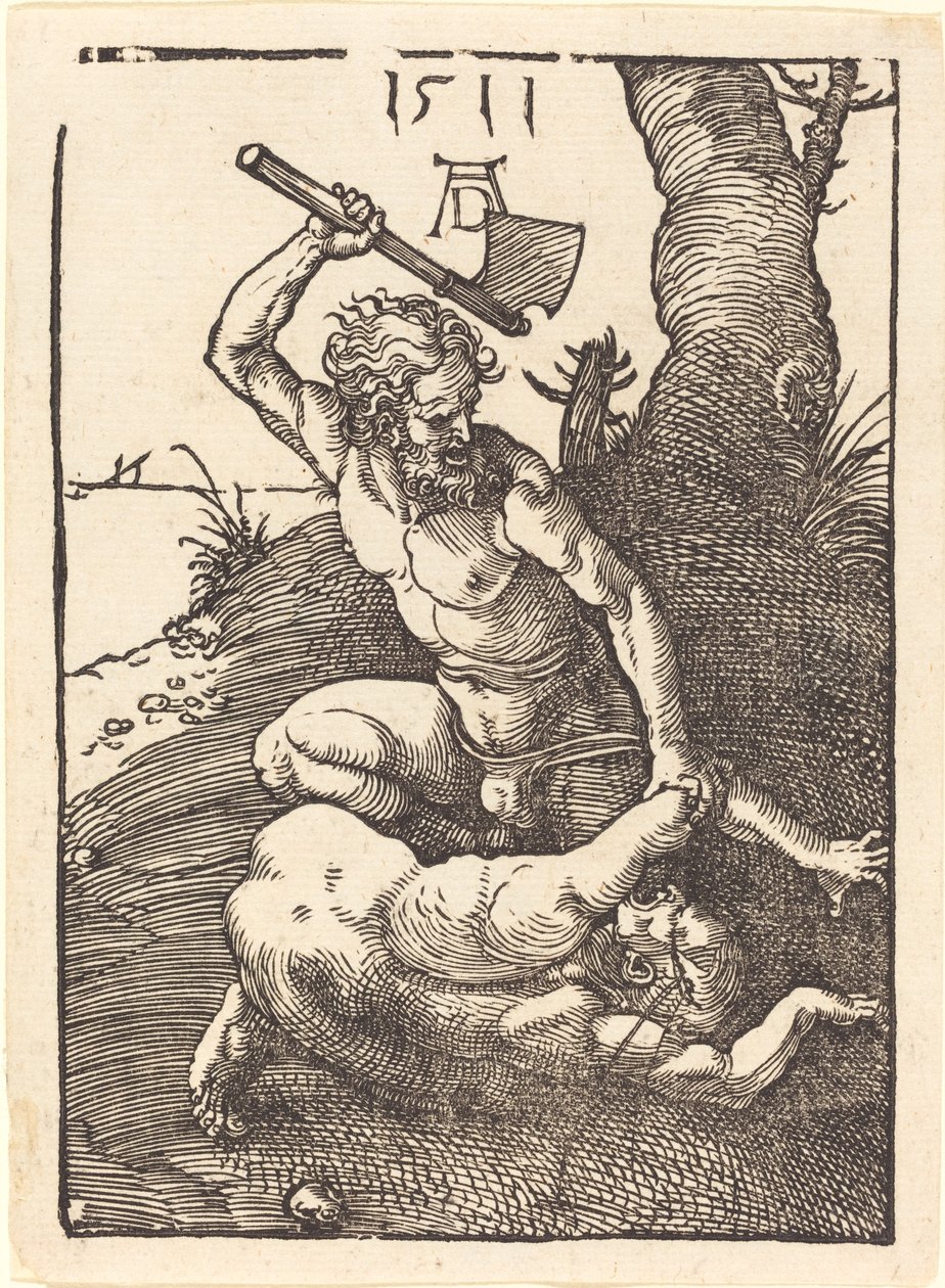 Caín matando a Abel de Albrecht Dürer