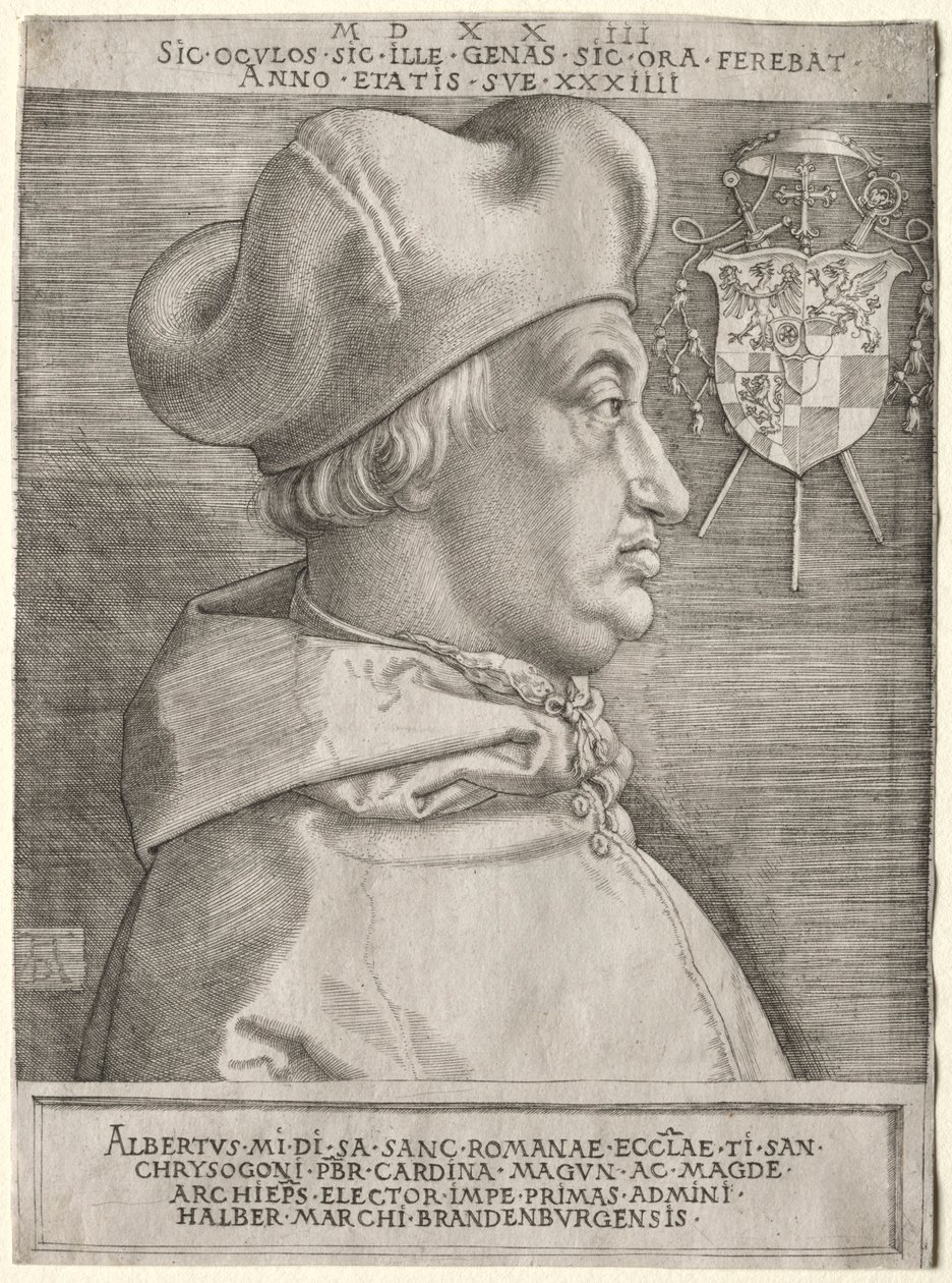 Cardenal Albrecht de Brandeburgo - La Gran Placa de Albrecht Dürer