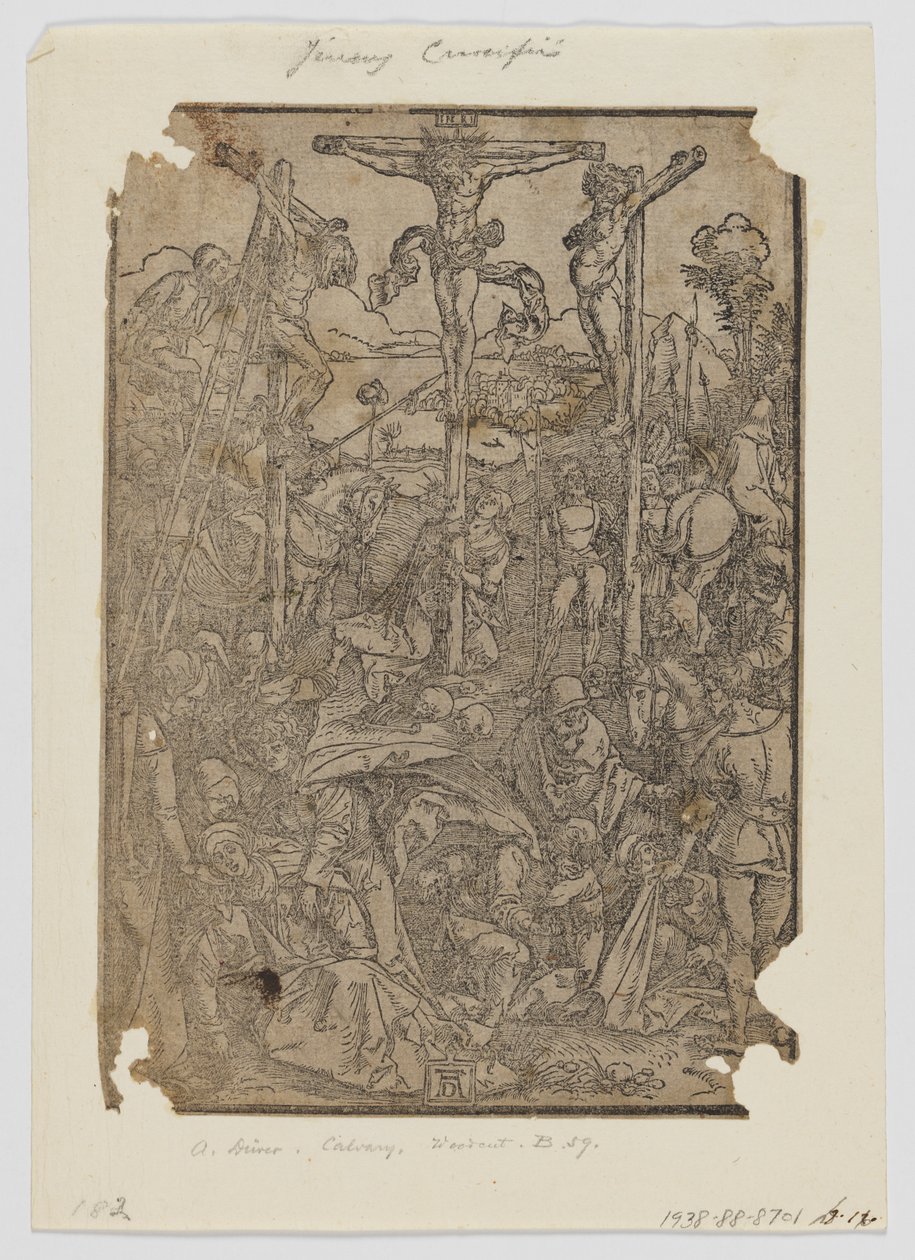 Caballería con las tres cruces de Albrecht Dürer