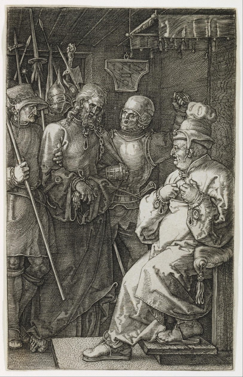Cristo ante Caifás de Albrecht Dürer