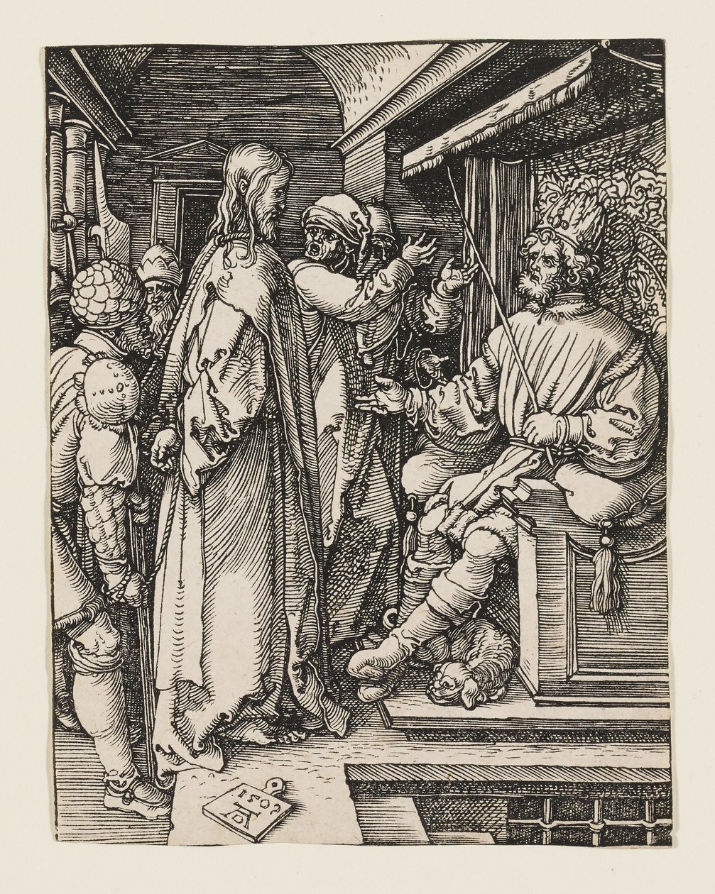 Cristo ante Herodes de Albrecht Dürer