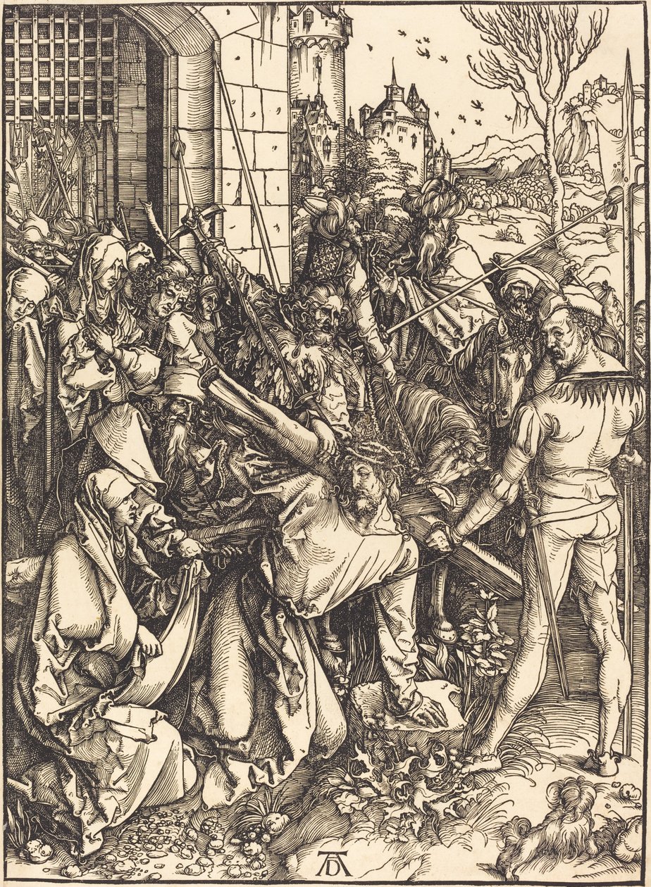 Cristo llevando la cruz de Albrecht Dürer