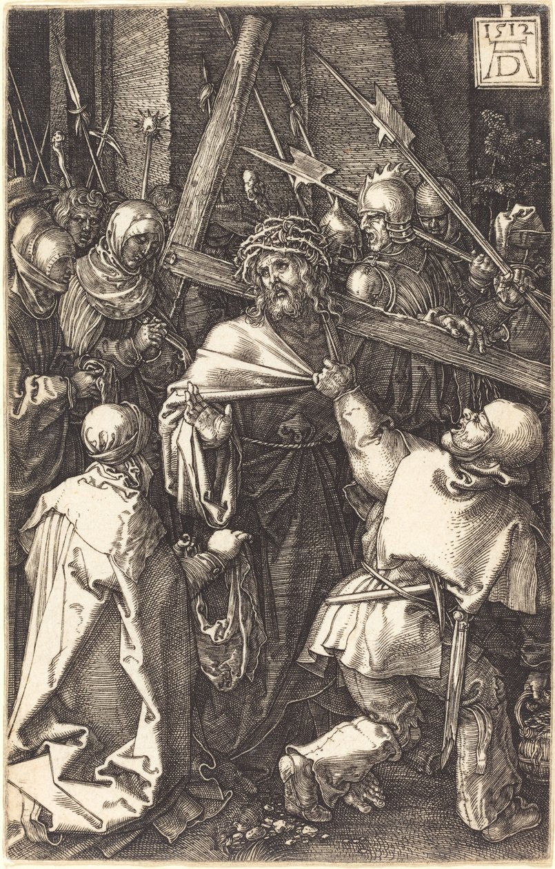 Cristo llevando la cruz de Albrecht Dürer