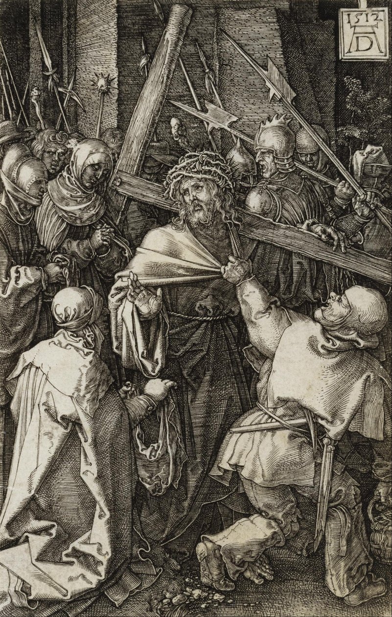 Cristo con la cruz a cuestas de Albrecht Dürer