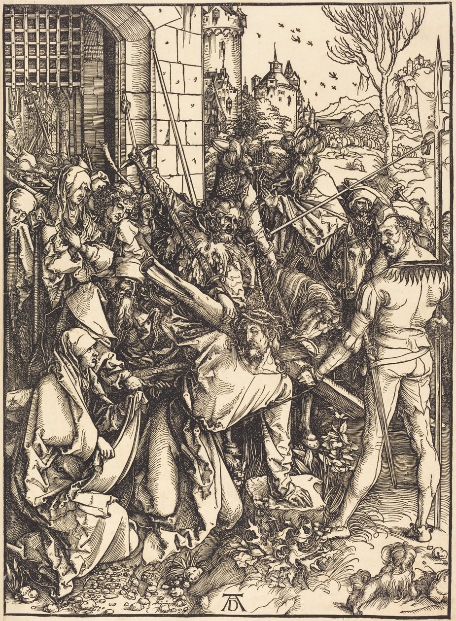 Cristo llevando la cruz de Albrecht Dürer