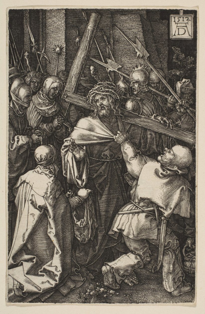 Cristo llevando la cruz, de La Pasión, 1512 de Albrecht Dürer
