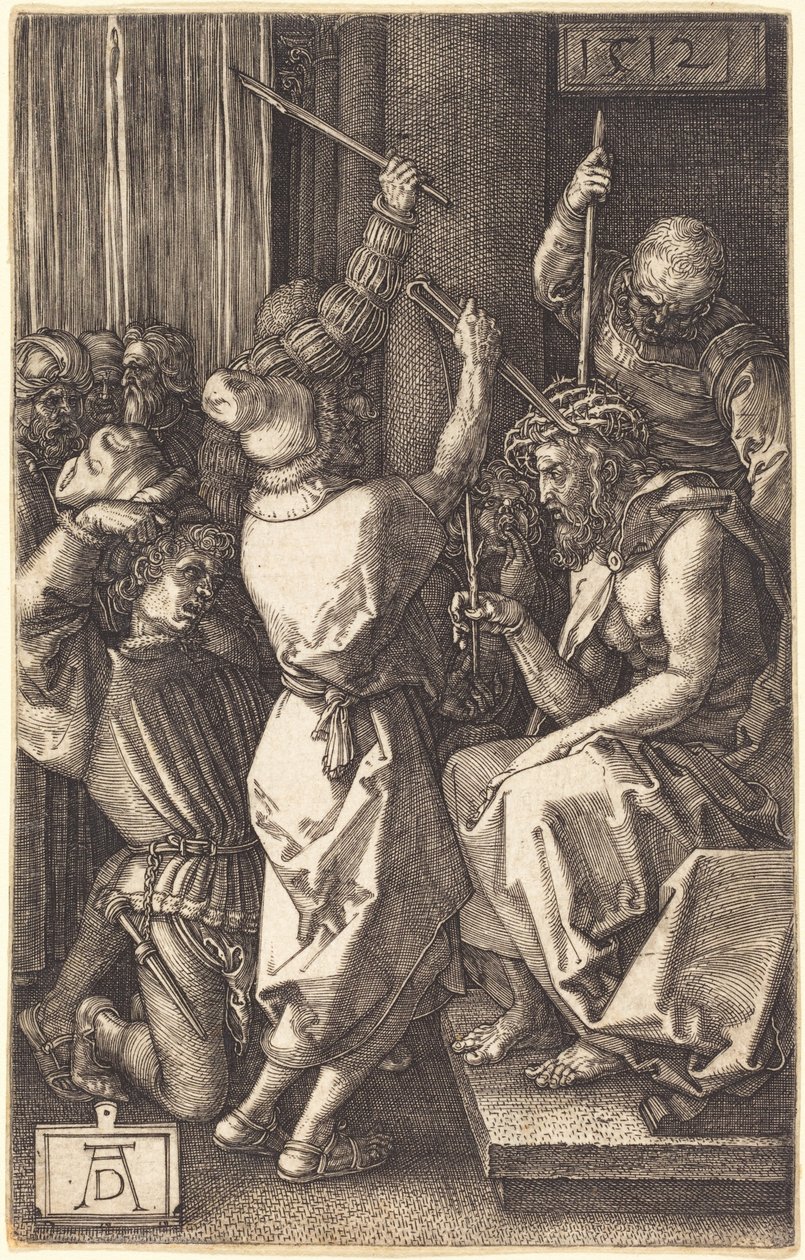 Cristo coronado de espinas de Albrecht Dürer