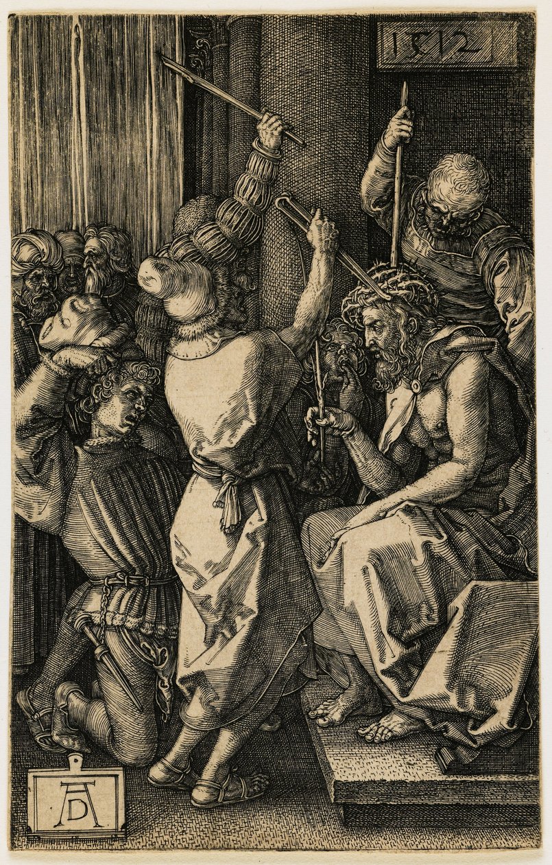 Cristo coronado de espinas de Albrecht Dürer