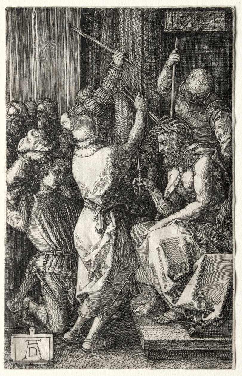 Cristo coronado de espinas, 1512 de Albrecht Dürer