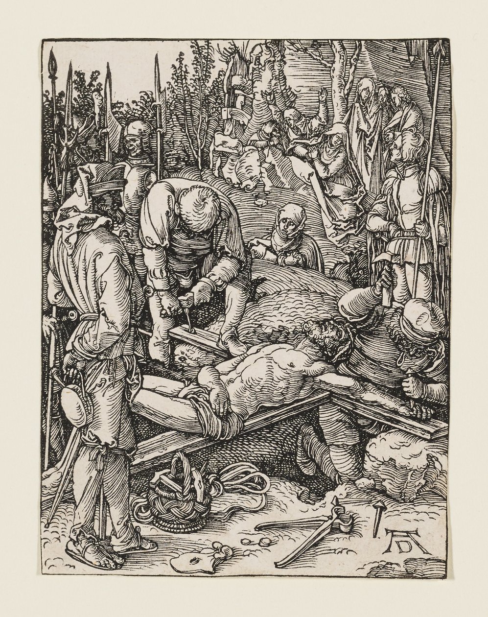 Cristo crucificado de Albrecht Dürer
