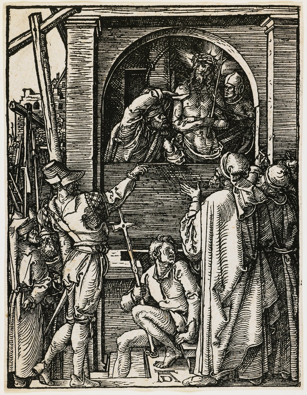 La presentación de Cristo al pueblo de Albrecht Dürer