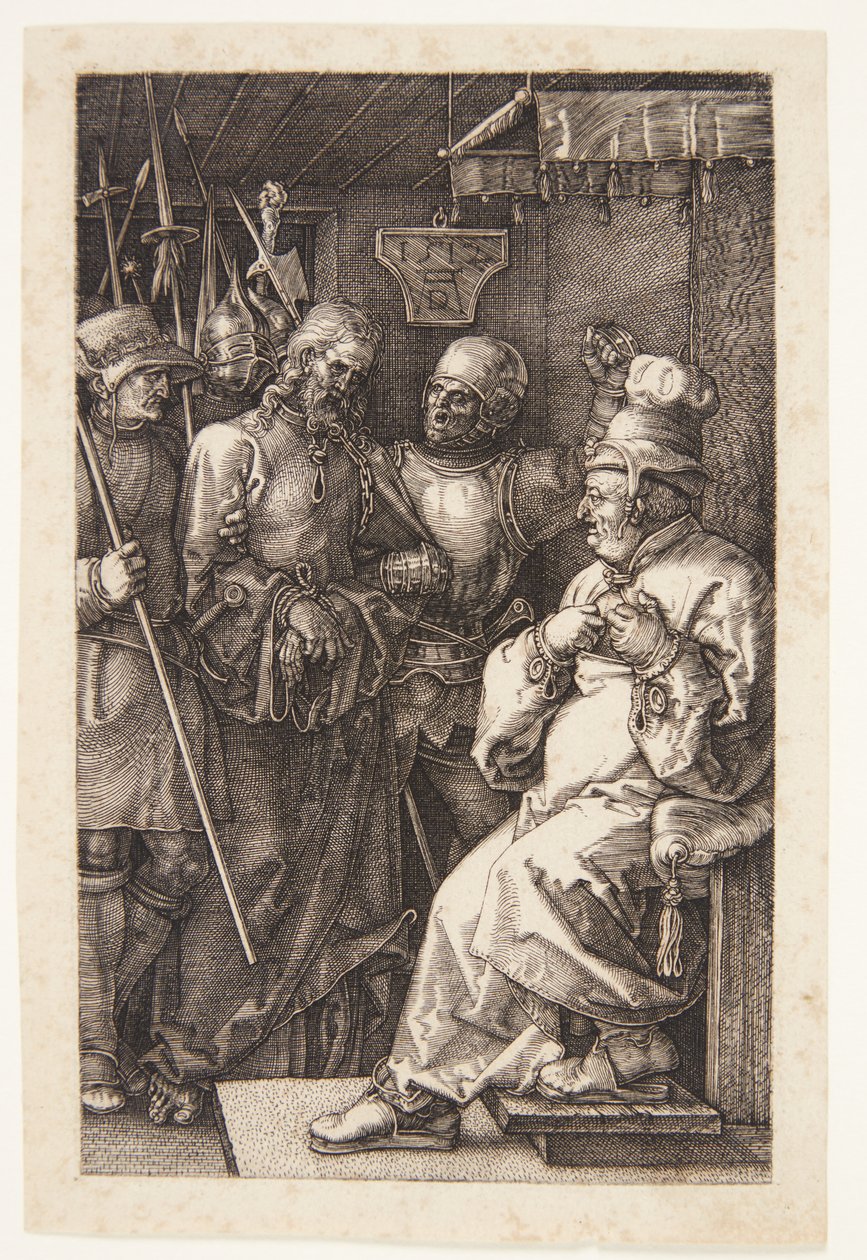 Cristo ante Caifás de Albrecht Dürer