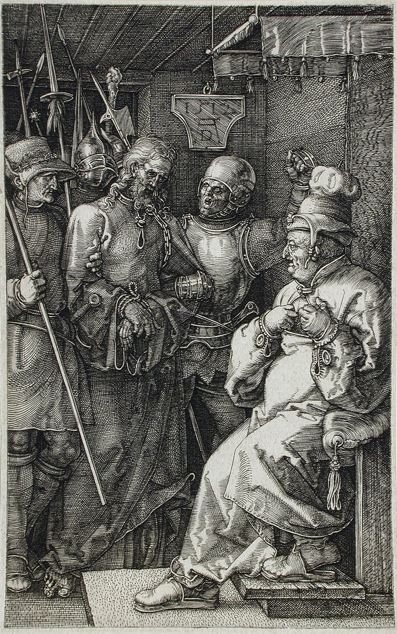 Cristo ante Caifás de Albrecht Dürer