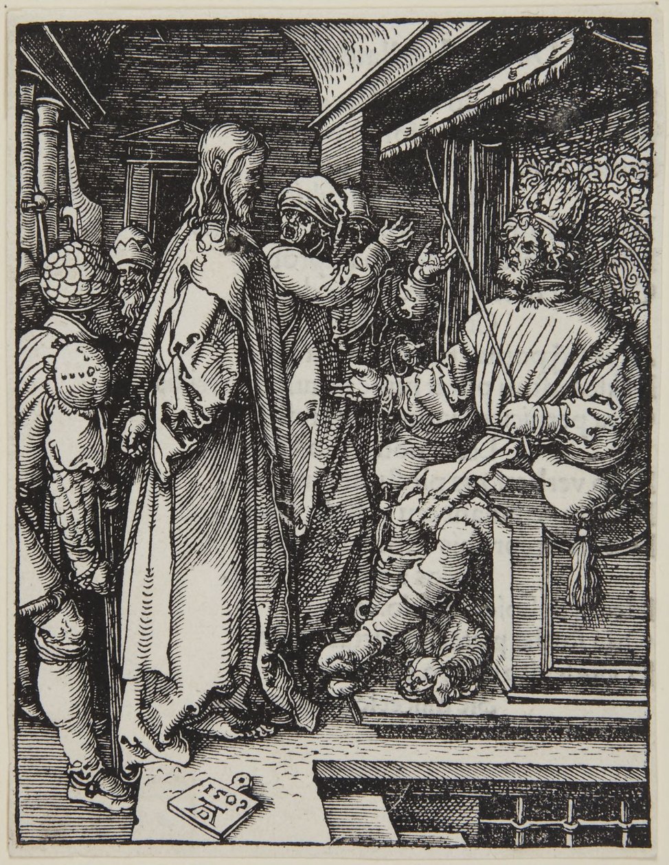 Cristo ante Herodes de Albrecht Dürer