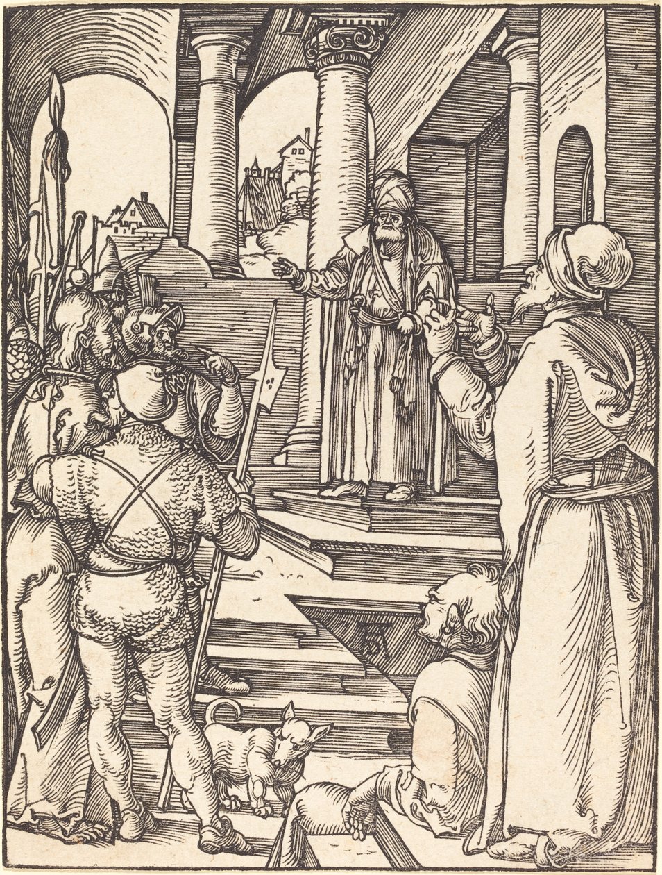 Cristo ante Pilato de Albrecht Dürer
