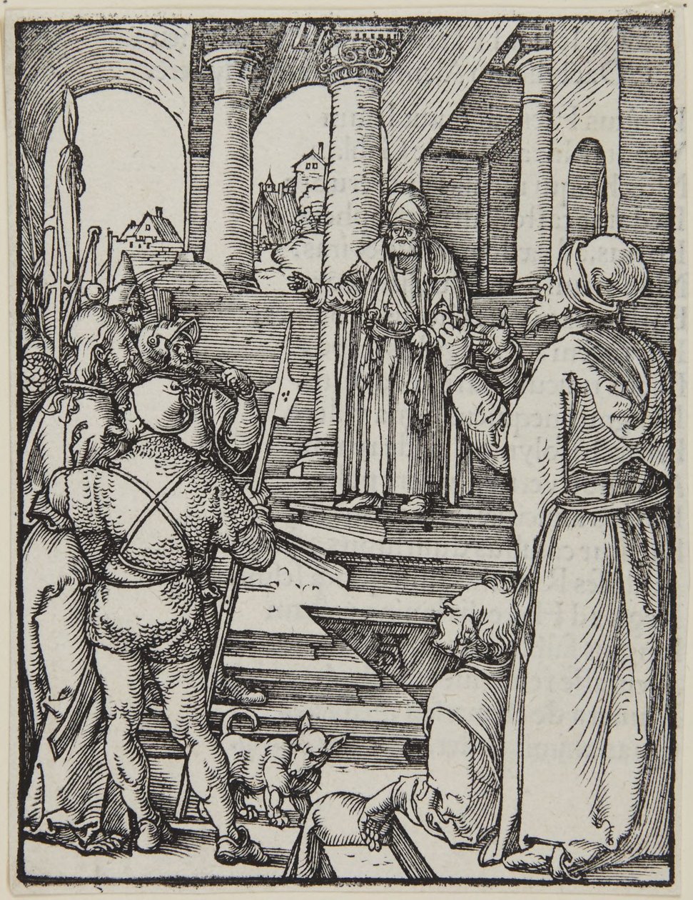 Cristo ante Pilato de Albrecht Dürer