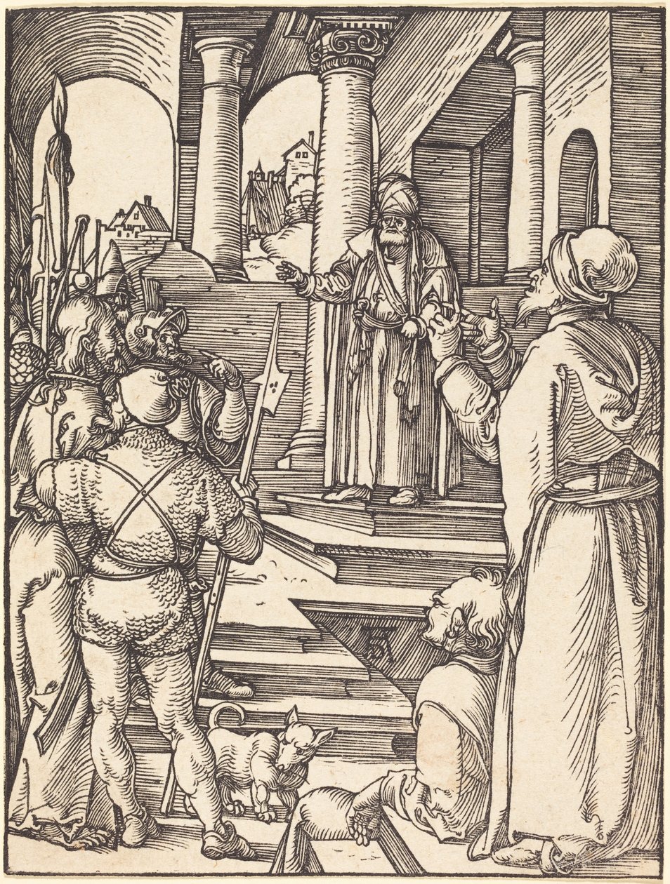 Cristo ante Pilato de Albrecht Dürer