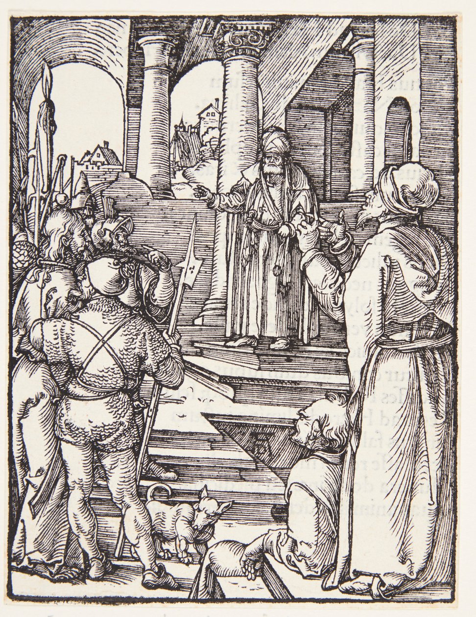 Cristo ante Pilato de Albrecht Dürer