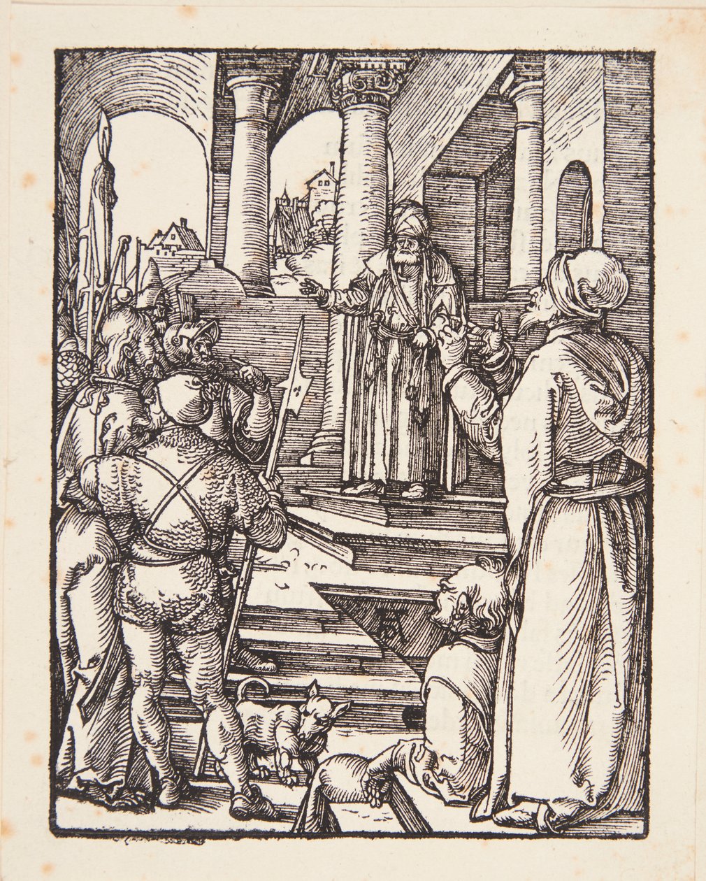 Cristo ante Pilato de Albrecht Dürer