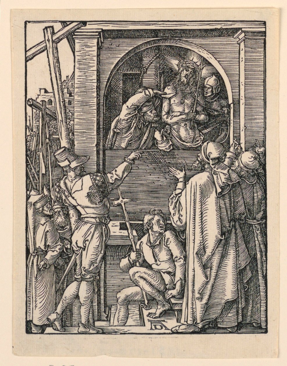 Cristo ante el Pueblo (Ecce Homo), de la Serie La Pequeña Pasión de Albrecht Dürer