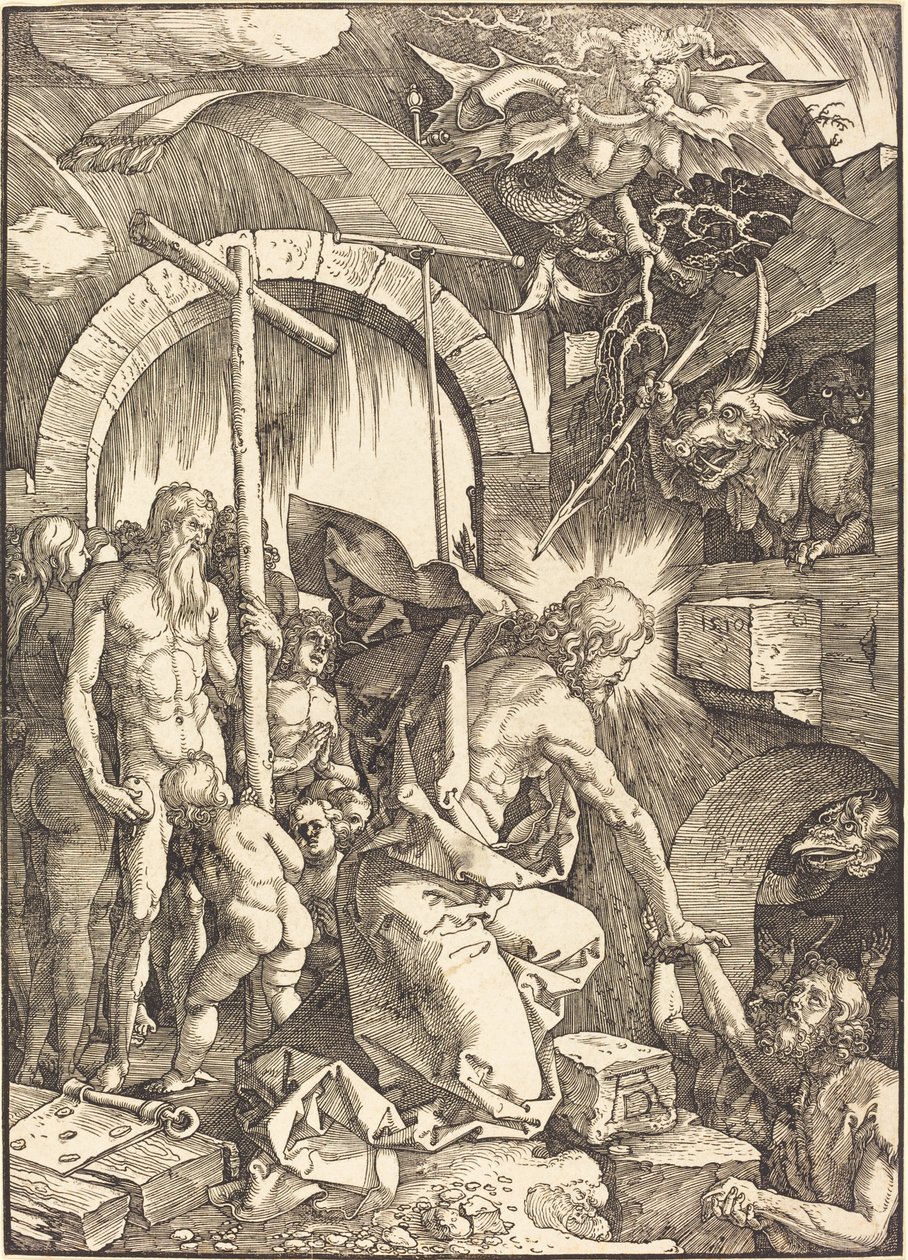 Cristo en el limbo de Albrecht Dürer