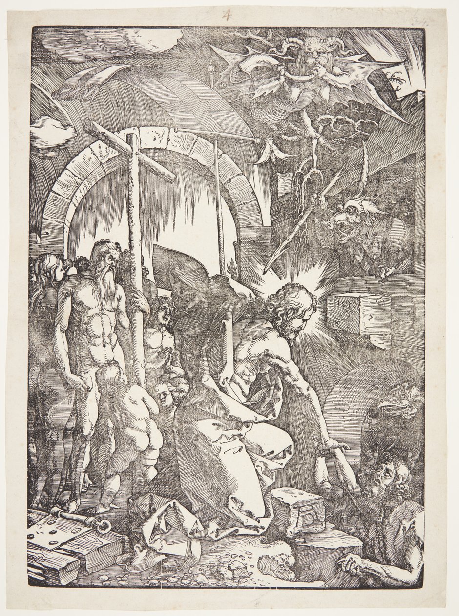 Cristo en el Limbo de Albrecht Dürer