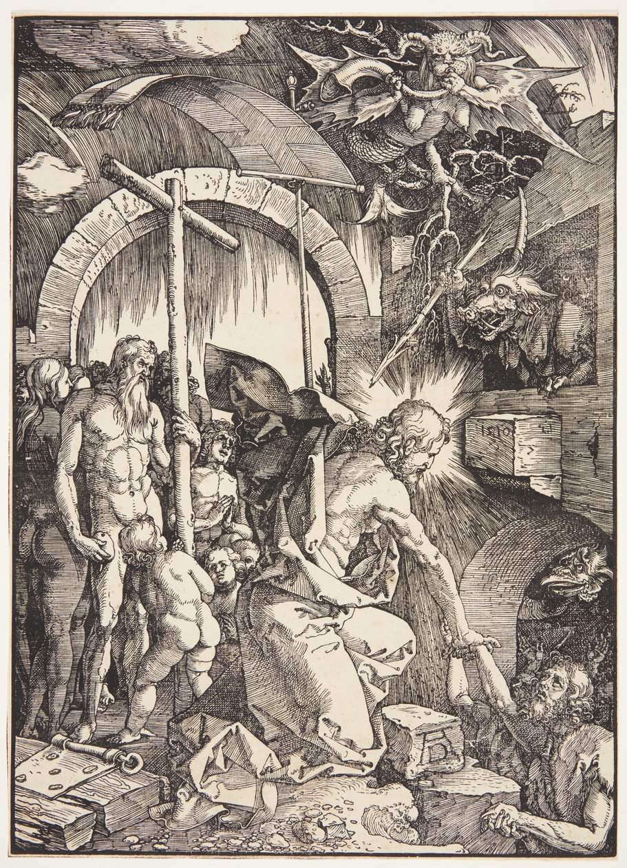 Cristo en el limbo de Albrecht Dürer