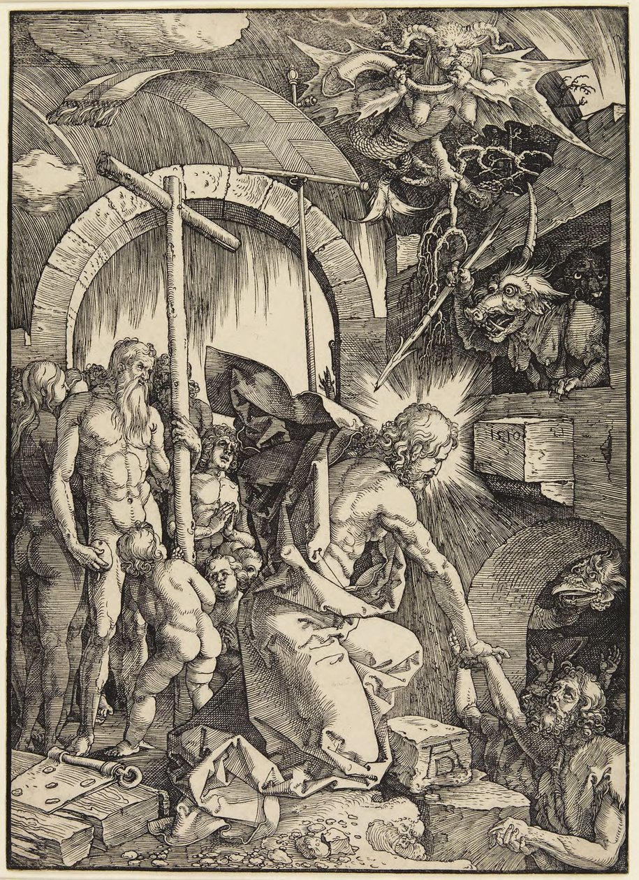 Cristo en el limbo de Albrecht Dürer