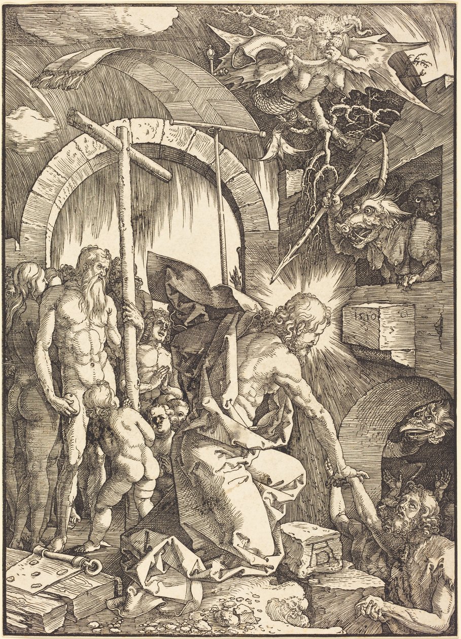 Cristo en el limbo de Albrecht Dürer
