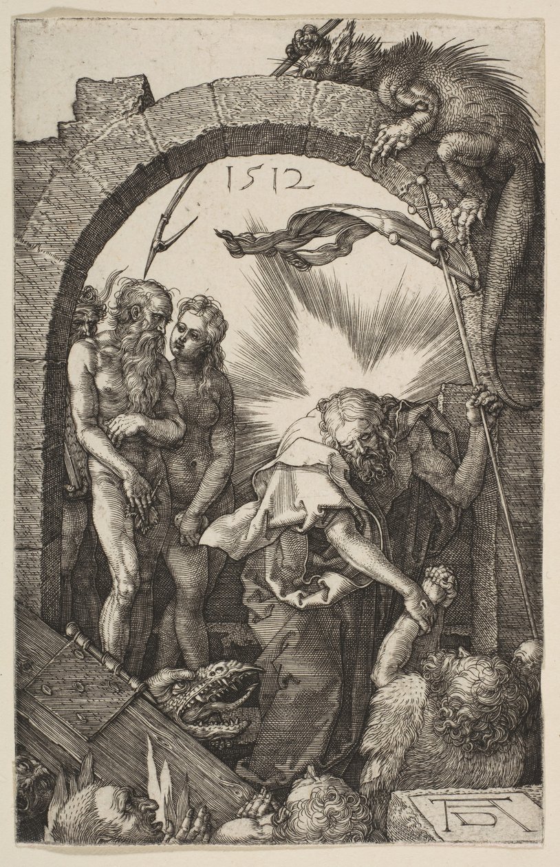 Cristo en el limbo, de La Pasión, 1512 de Albrecht Dürer