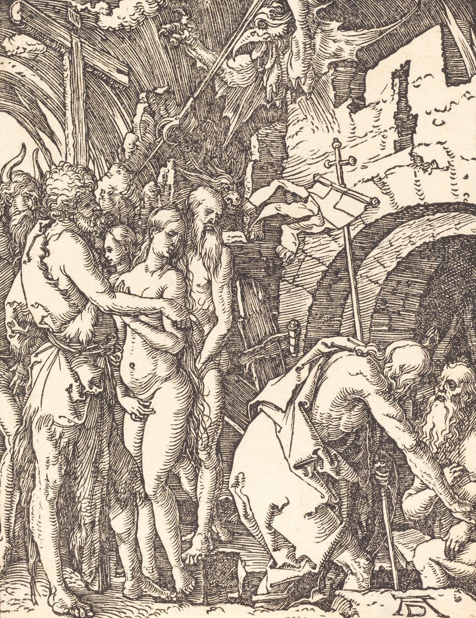 Cristo en el limbo, probablemente c. 1509-1510 de Albrecht Dürer