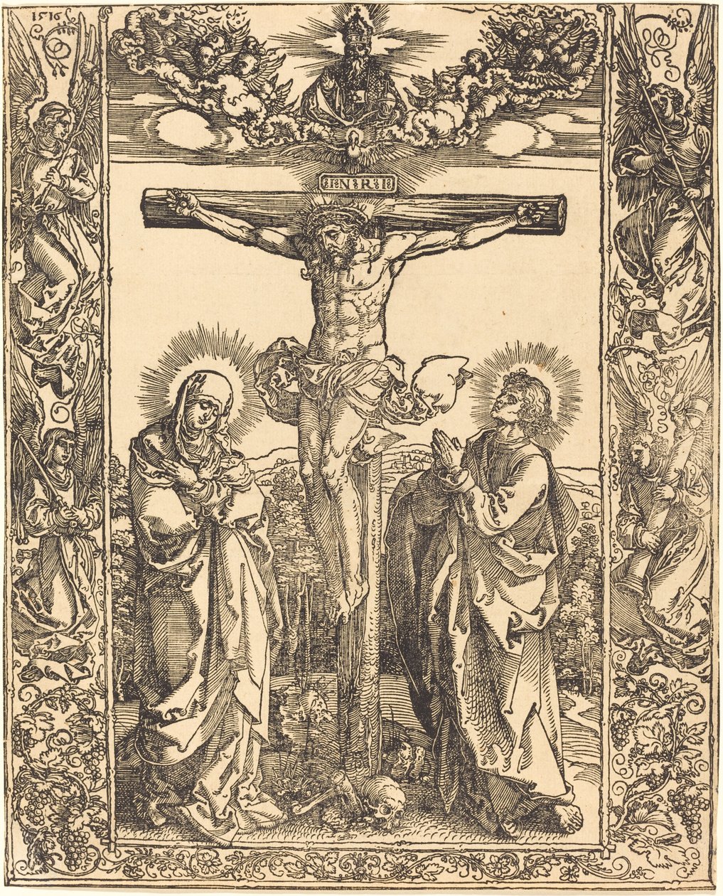 Cristo en la Cruz de Albrecht Dürer