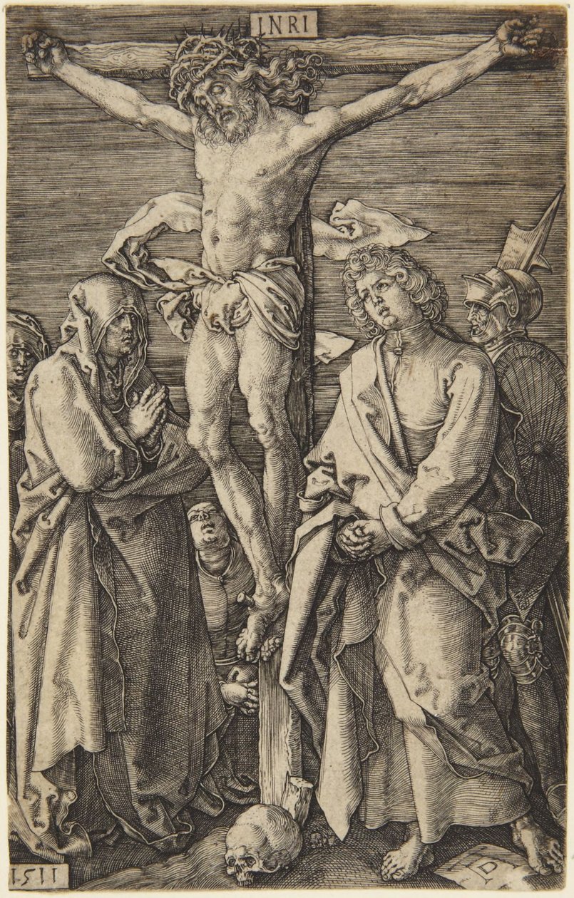 Cristo en la cruz de Albrecht Dürer