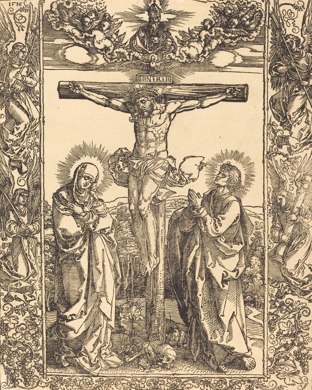 Cristo en la cruz, 1516 de Albrecht Dürer