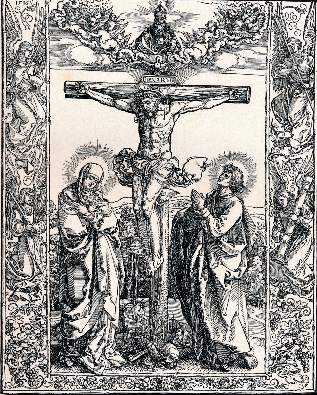 Cristo en la Cruz de Albrecht Dürer