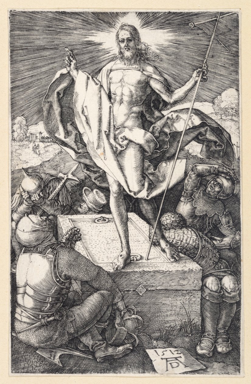 La resurrección de Cristo (Pasión grabada) de Albrecht Dürer