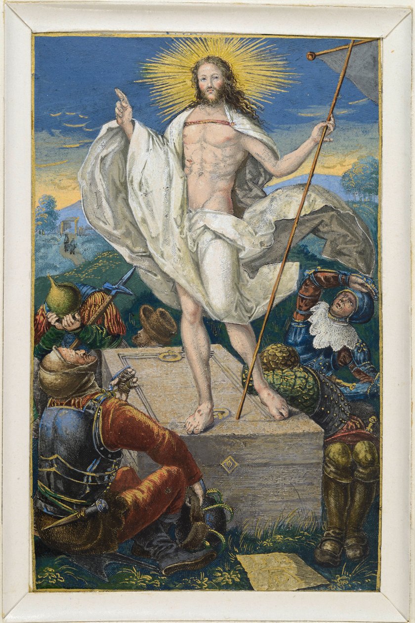 La resurrección de Cristo de Albrecht Dürer