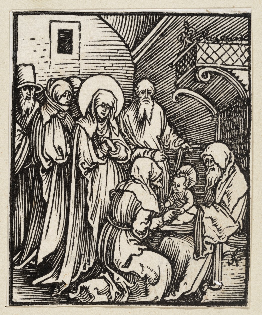 La circuncisión de Cristo (43 temas religiosos) de Albrecht Dürer