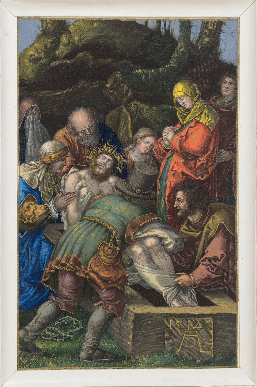 El entierro de Cristo de Albrecht Dürer