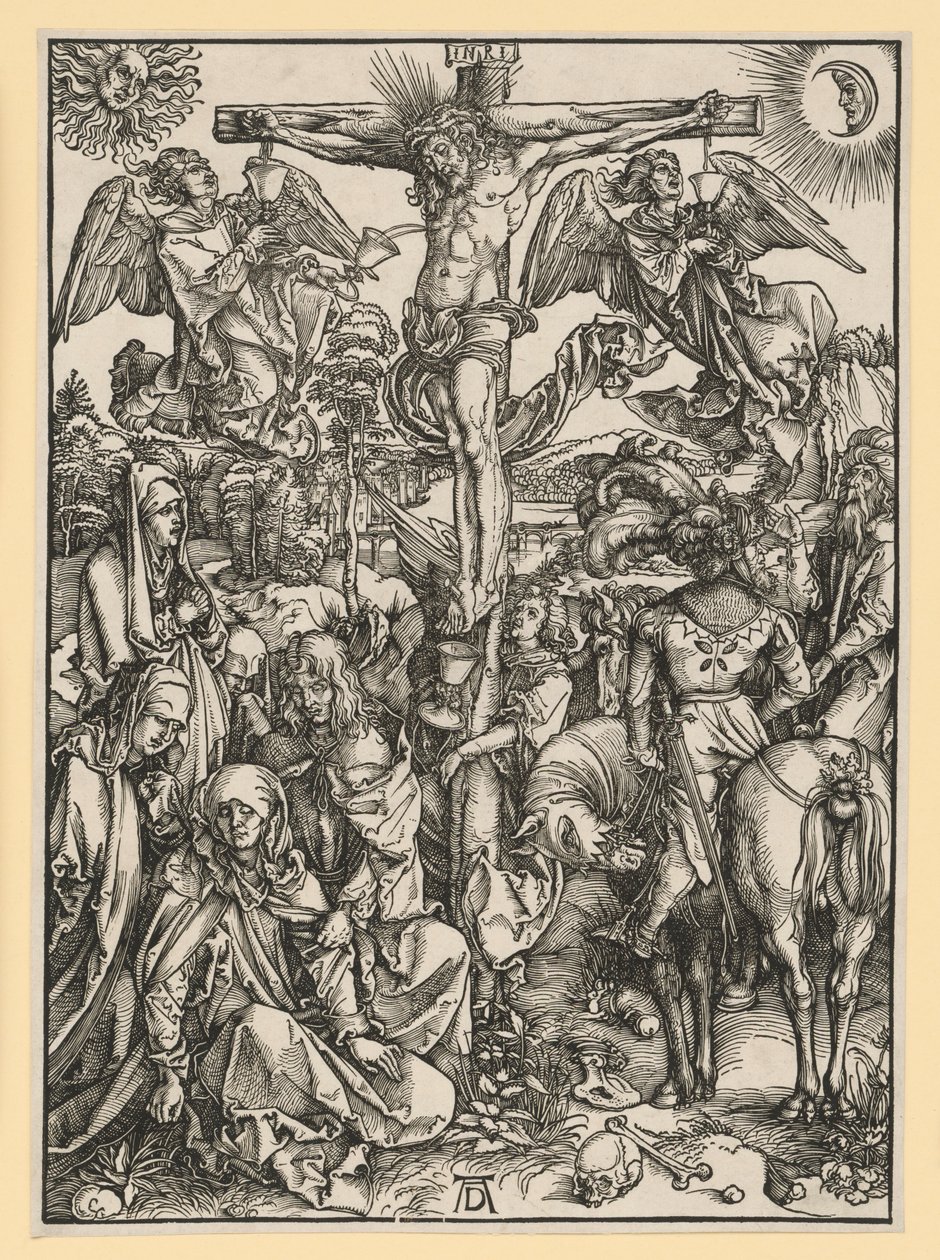 La crucifixión de Cristo (La Gran Pasión) de Albrecht Dürer