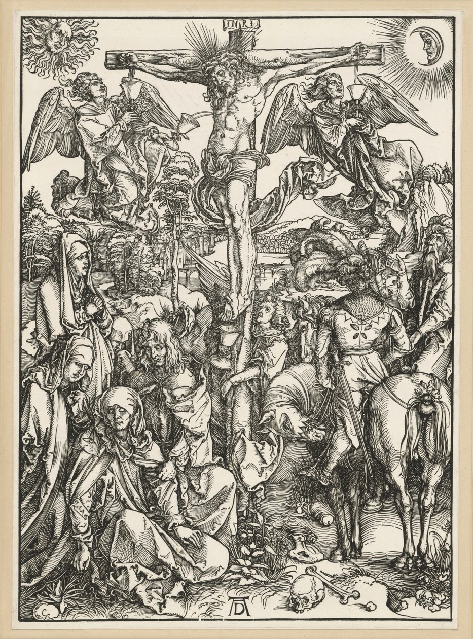 La crucifixión de Cristo (La Gran Pasión) de Albrecht Dürer