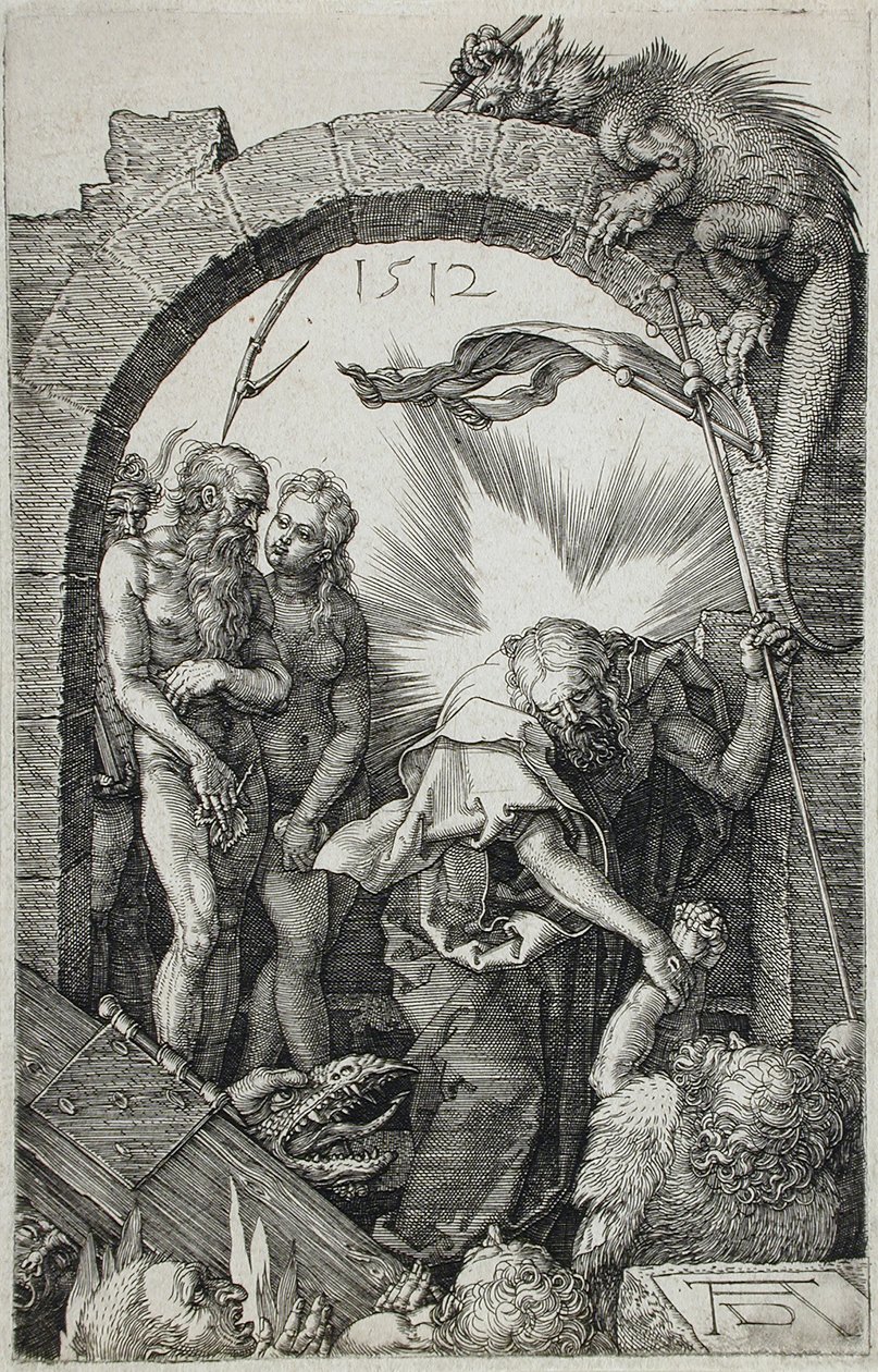 El descenso de Cristo a los infiernos de Albrecht Dürer