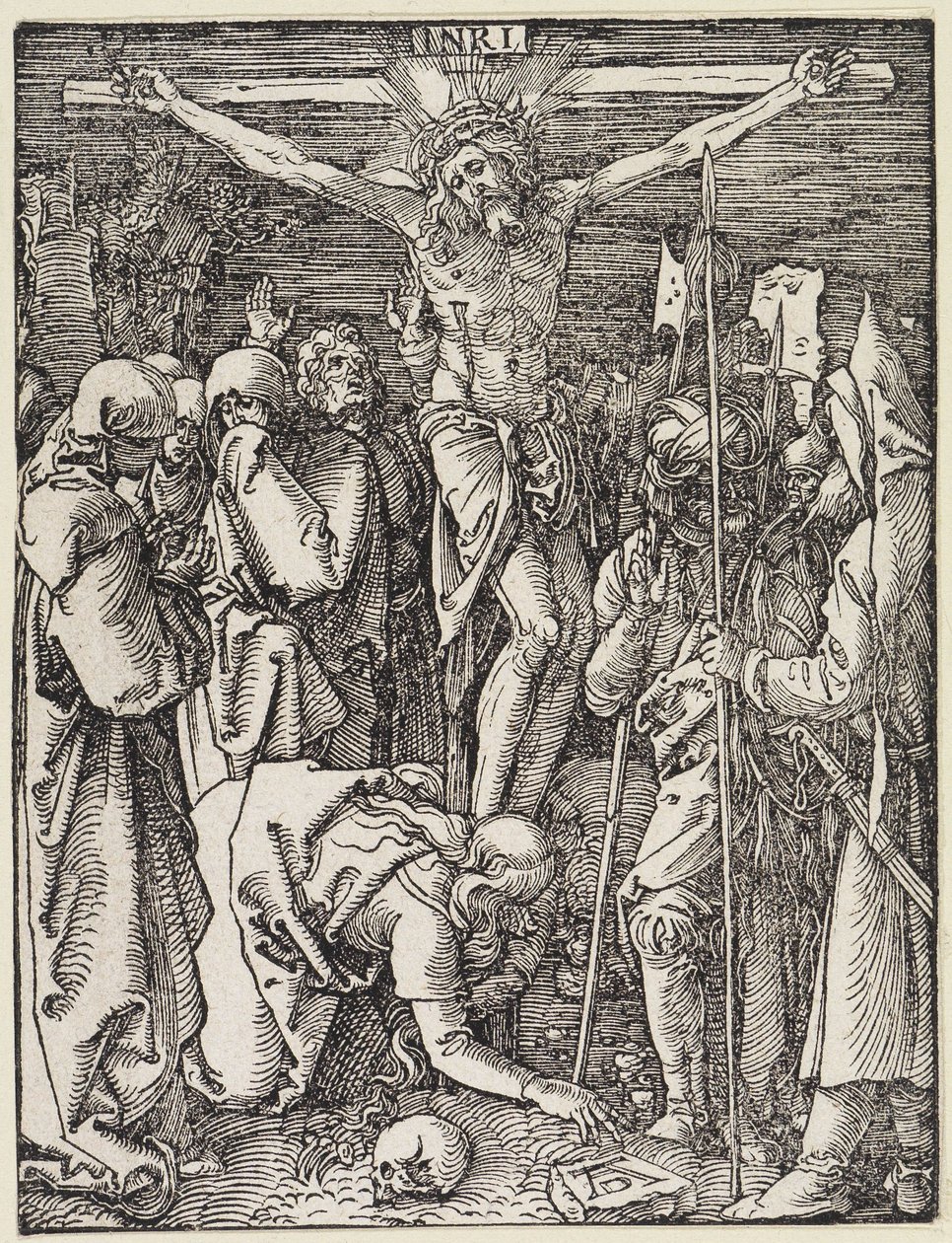 Cristo en la cruz de Albrecht Dürer