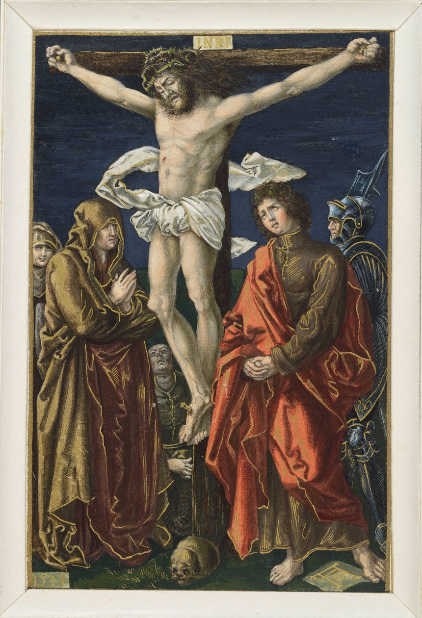 Cristo en la cruz de Albrecht Dürer