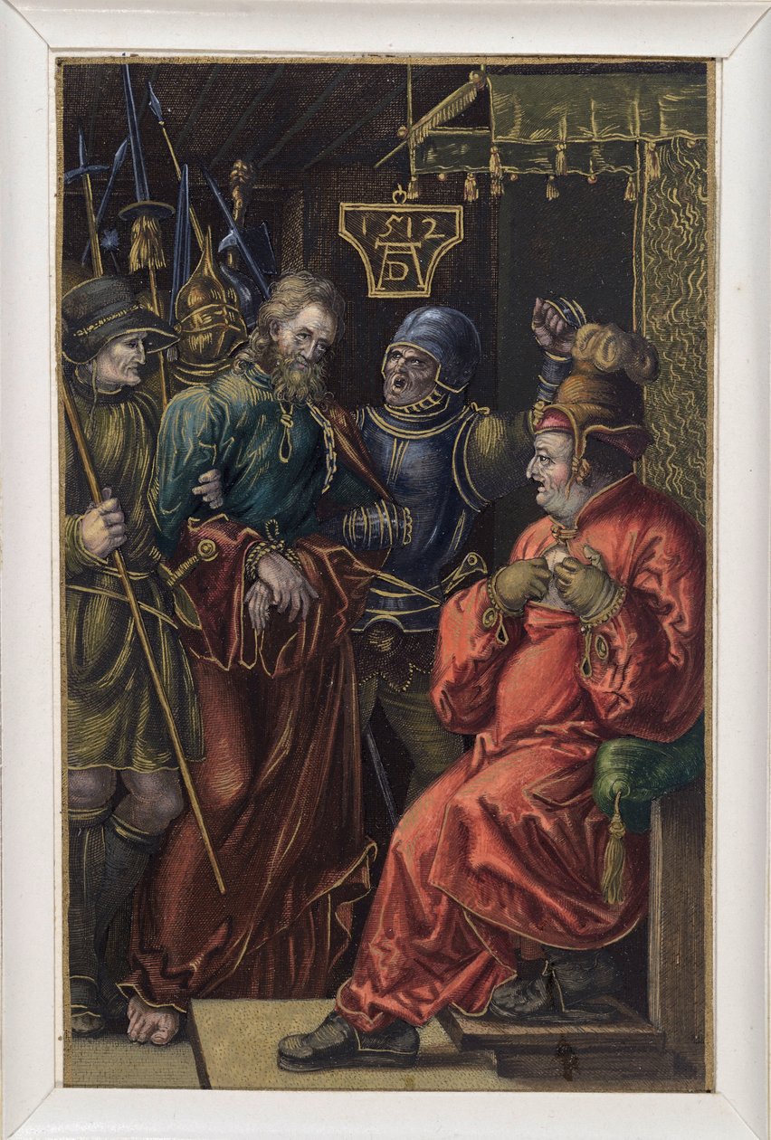 Cristo ante Caifás de Albrecht Dürer