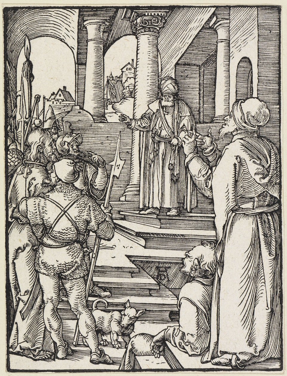 Cristo ante Pilato de Albrecht Dürer