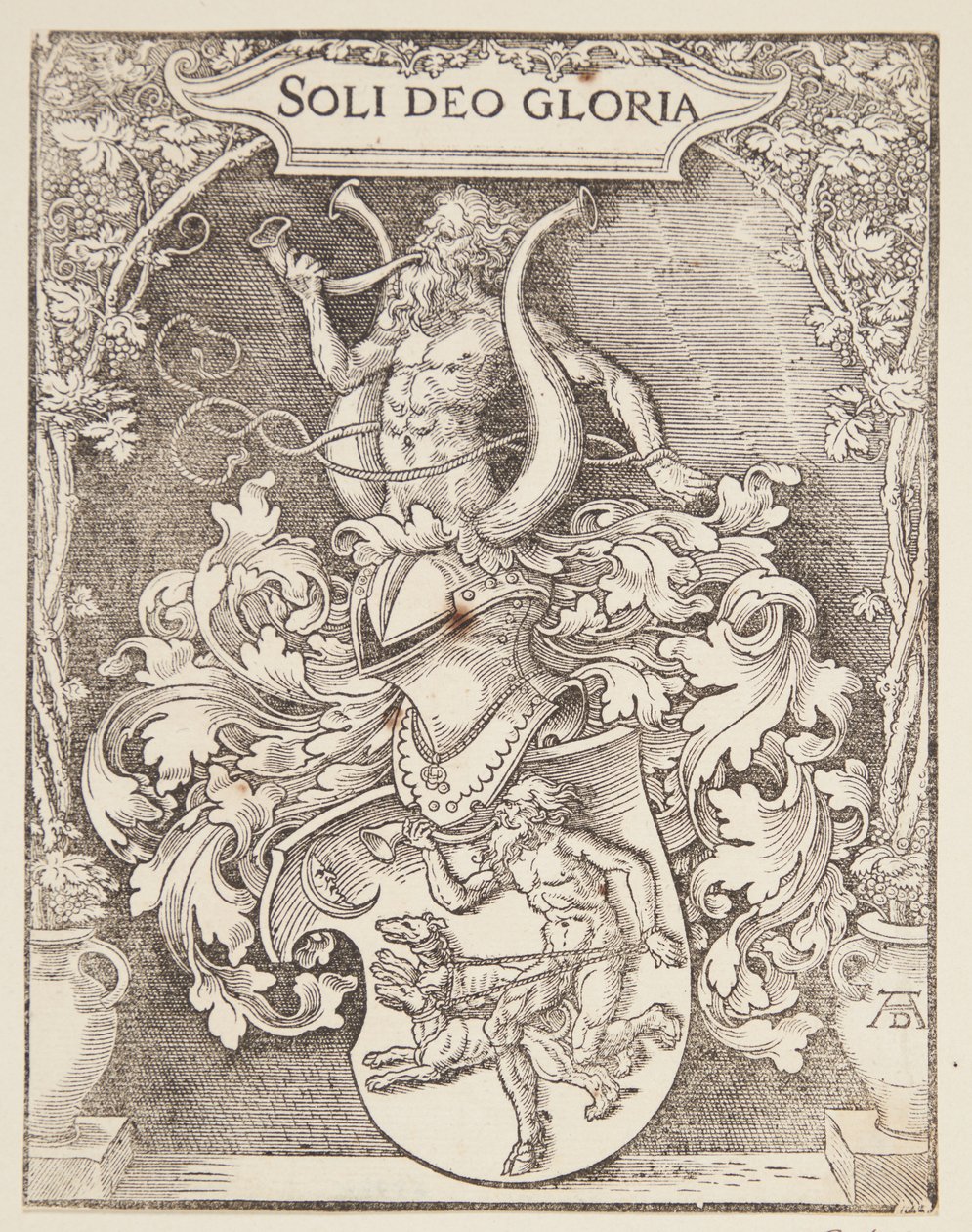 Escudo de armas de Johann Tscherte de Albrecht Dürer