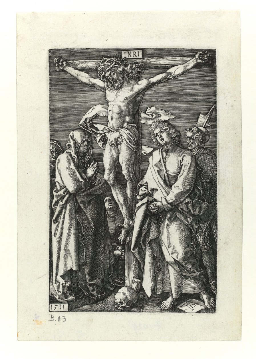 Crucifixión, 1511 de Albrecht Dürer